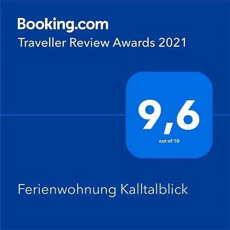 Ferienwohnung Kalltalblick זימראת'